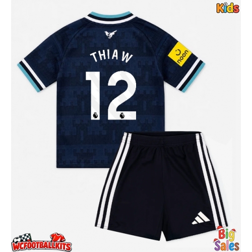 Newcastle United Malick Thiaw #12 Replica Away Stadium Kit for Kids 2026-27 Short Sleeve (+ pants)